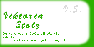 viktoria stolz business card